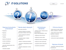 Tablet Screenshot of it-solutions.biz.pl