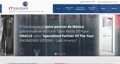 Desktop Screenshot of it-solutions.com.mx